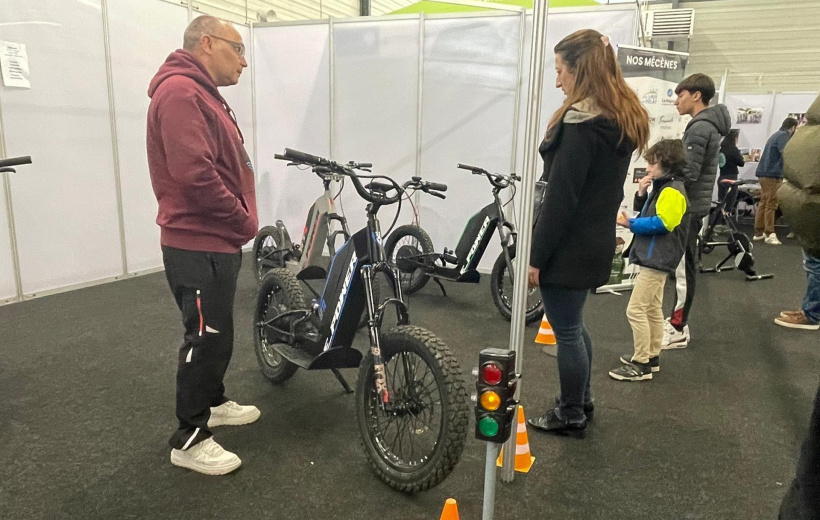 Des trottinettes tout terrain