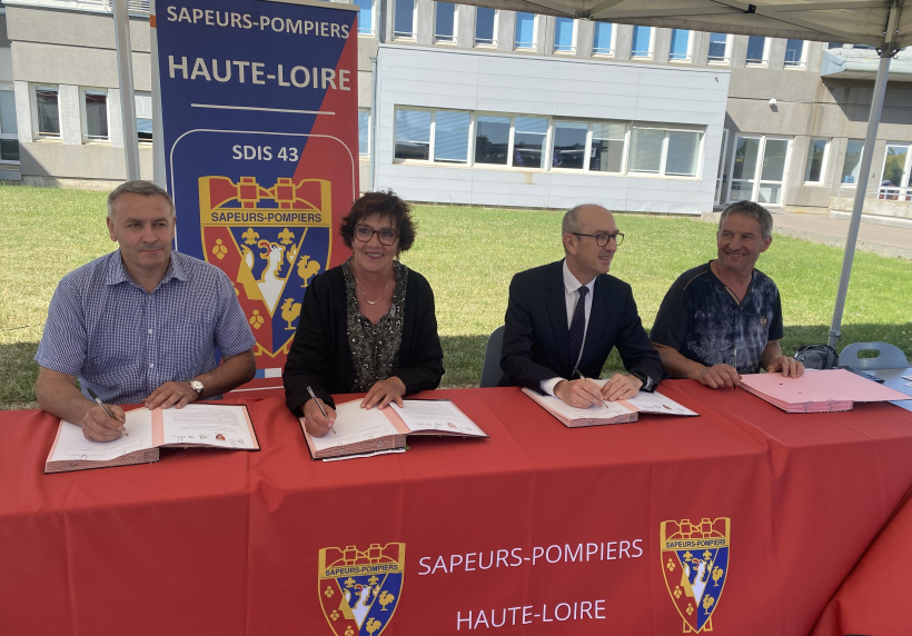 Signature de la charte de prévention du risque d'incendie en milieu agricole
