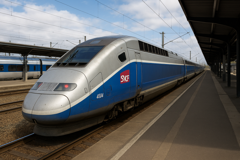 TGV Lyon Bordeaux Via Paris