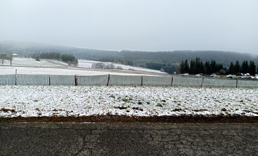 Photo prise le 2 dec 2022. A St-Bonnet-le-Froid, il y a bonnet et le froid...un hasard ?