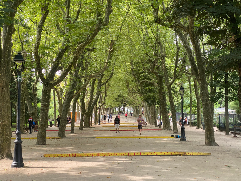 Le parc Henri Vinay quadrillé pour l'événement