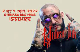 Seth Gueko est présent sur l'affiche du Volcan Ink Show d'Issoire.