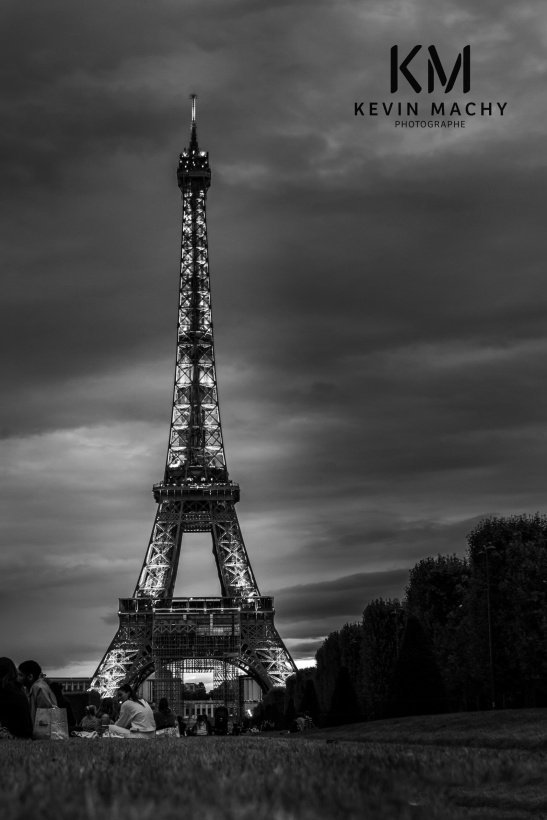 Une photo de la Dame de Fer réalisée par Kévin Machy. 