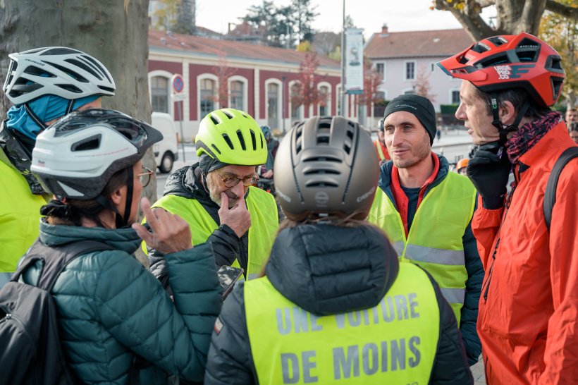 "Un vélo de plus, c'est une voiture de moins".