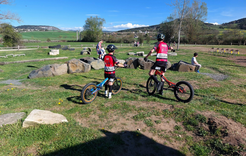 Les riders ont pu testé le parcours