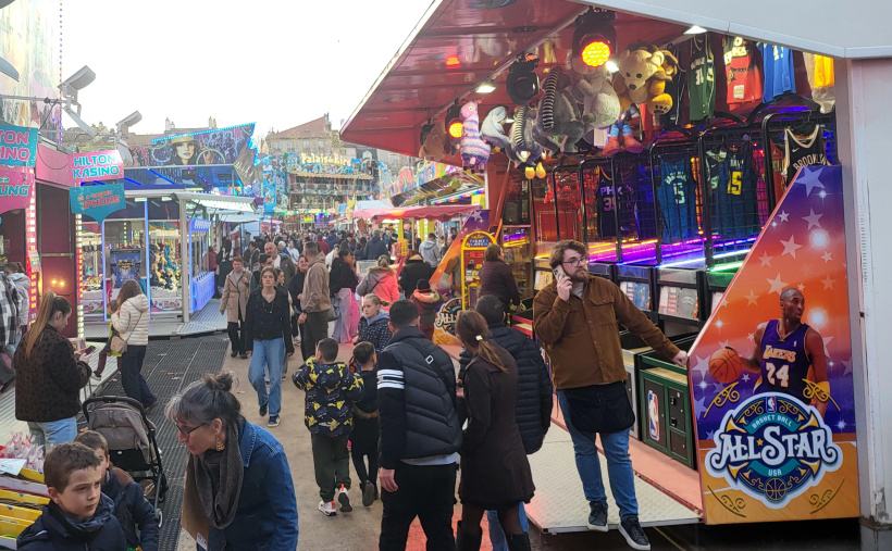 Beaucoup de personnes pour le mercredi demi-tarif.