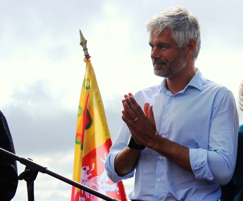 Laurent Wauquiez, Président de la région-Auvergne-Rhône-Alpes.