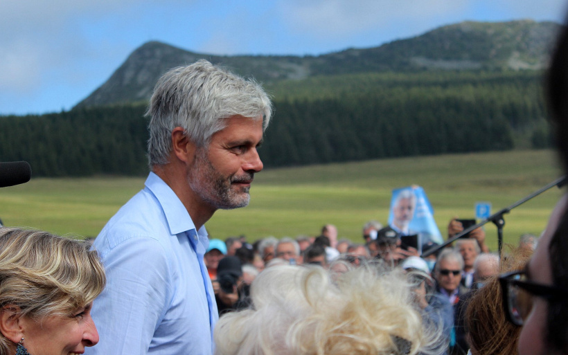 Laurent Wauquiez, le président de la région Auvergne-Rhône-Alpes