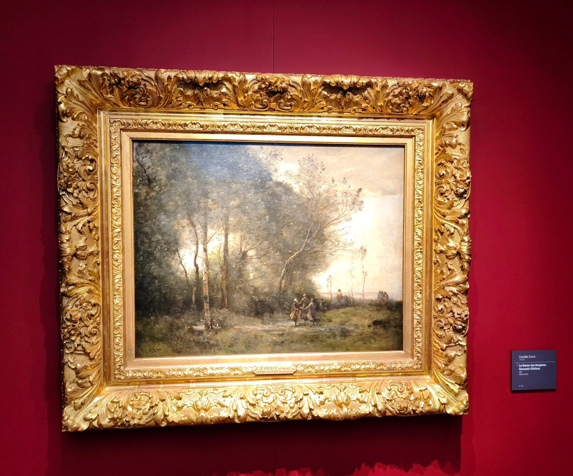L'une des toiles dans le Musée Mobile.