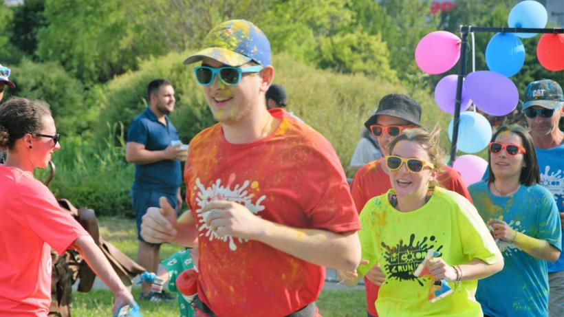 Explosion de couleurs et de sourire pour la Color Run de Fit Run Sport