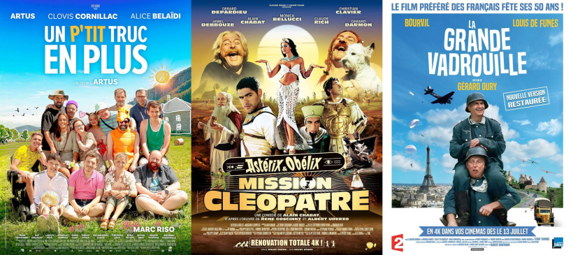 affiches de films ciné plein air Agglo Pays d'Issoire