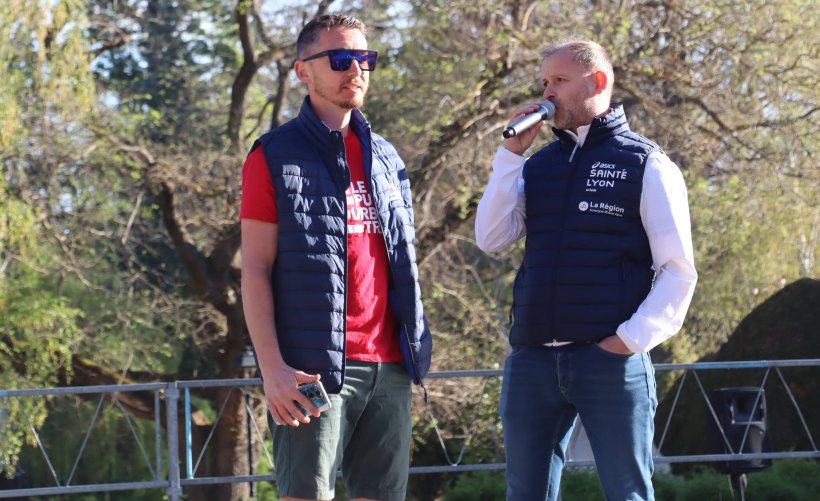 Baptiste Massin, Président de l'association organisatrice Fit Run Sport.