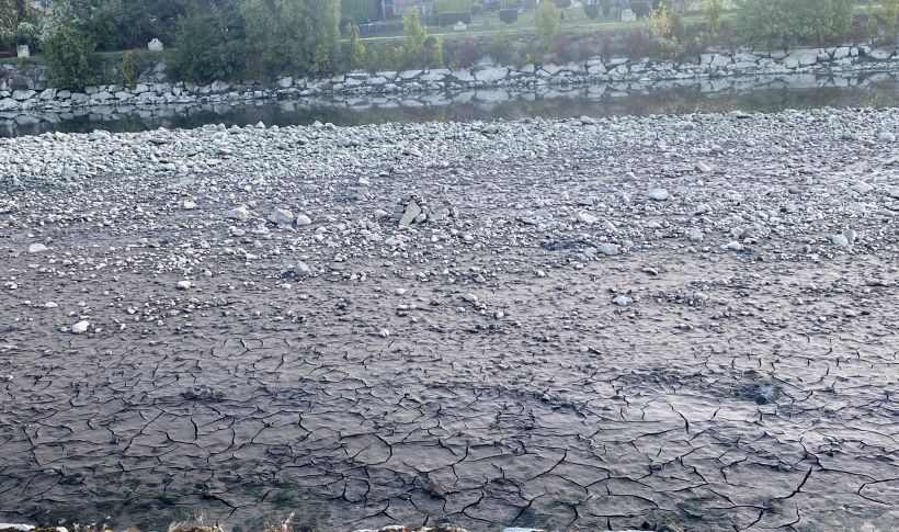 Cet état du fleuve n'est pas inédit. Ce sont les fortes chaleurs qui sont exceptionnelles 