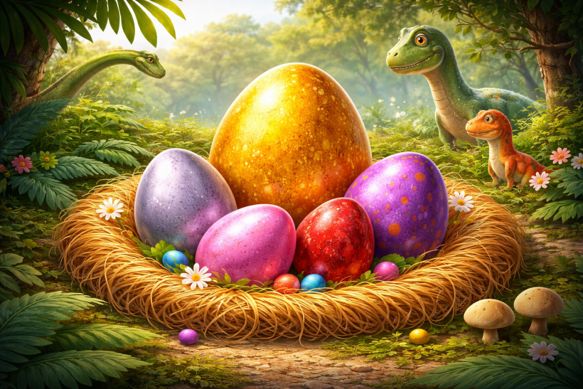 parc animalier d'auvergne chasse aux oeufs dinos