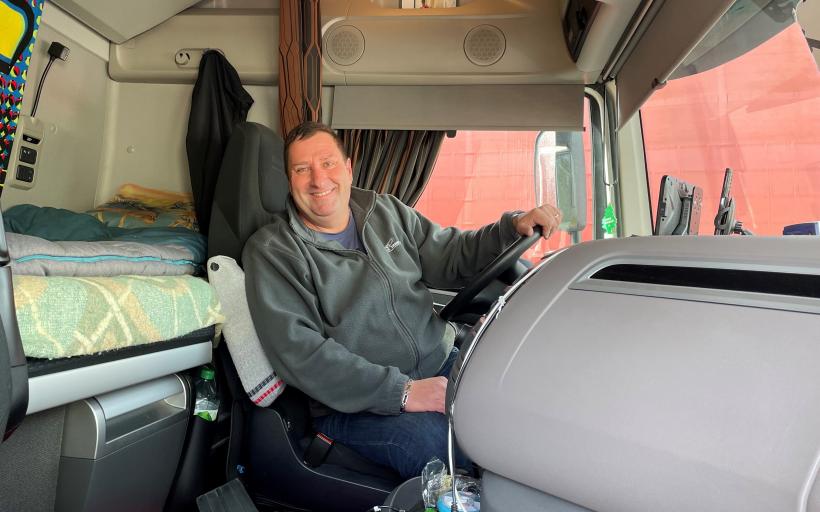 L'un des conducteurs participant au trajet.