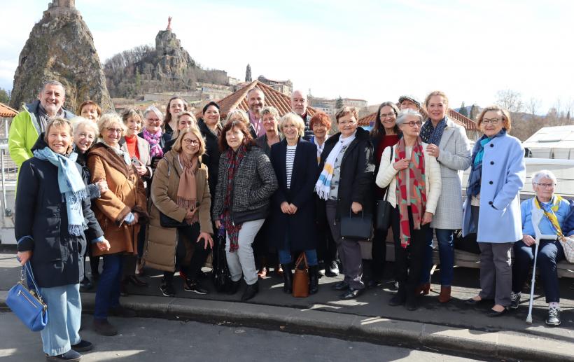 Elus, personnels de l'hôpital ER, Soroptimist...et la mémoire de Suzanne Noël.