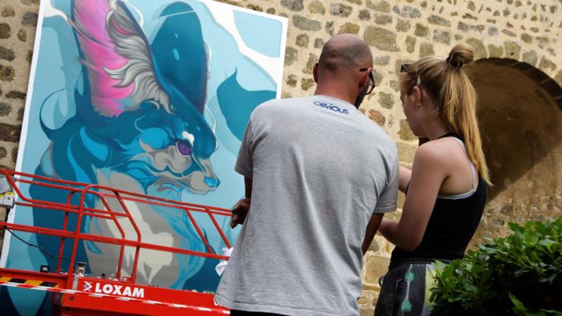 La crème des graffeurs au Puy-en-Velay