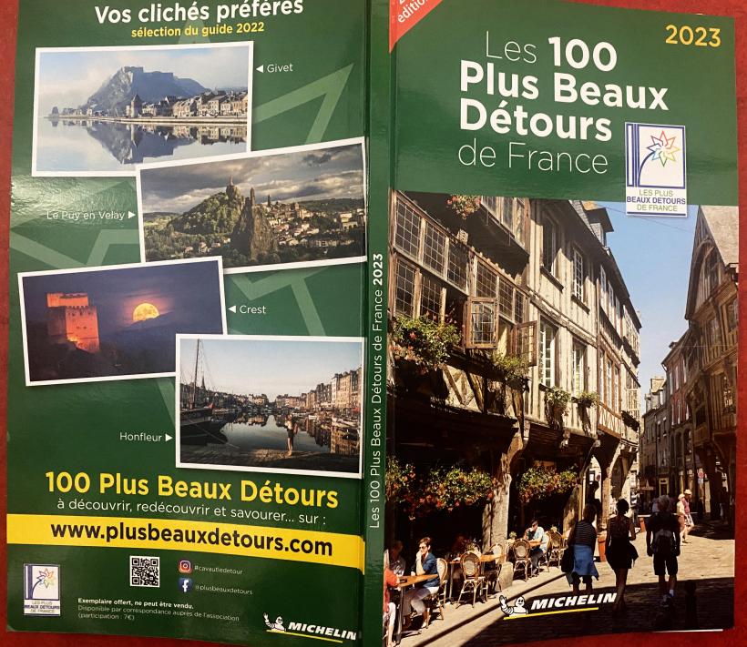 La 25ème édition du guide des 100 Plus Beaux Détours de France. 