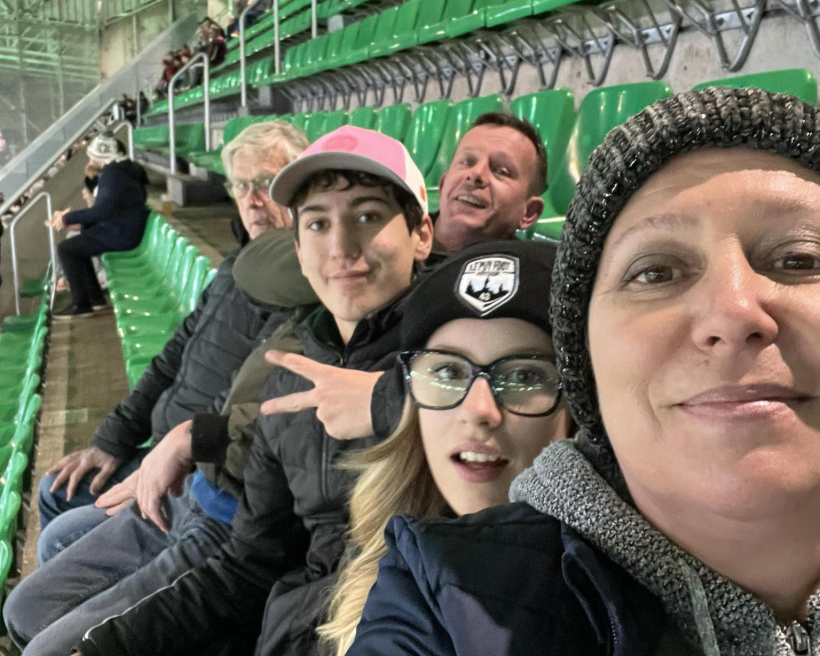 Les supporters  du match Le Puy Foot - Stade Rennais au stade Geoffroy-Guichard