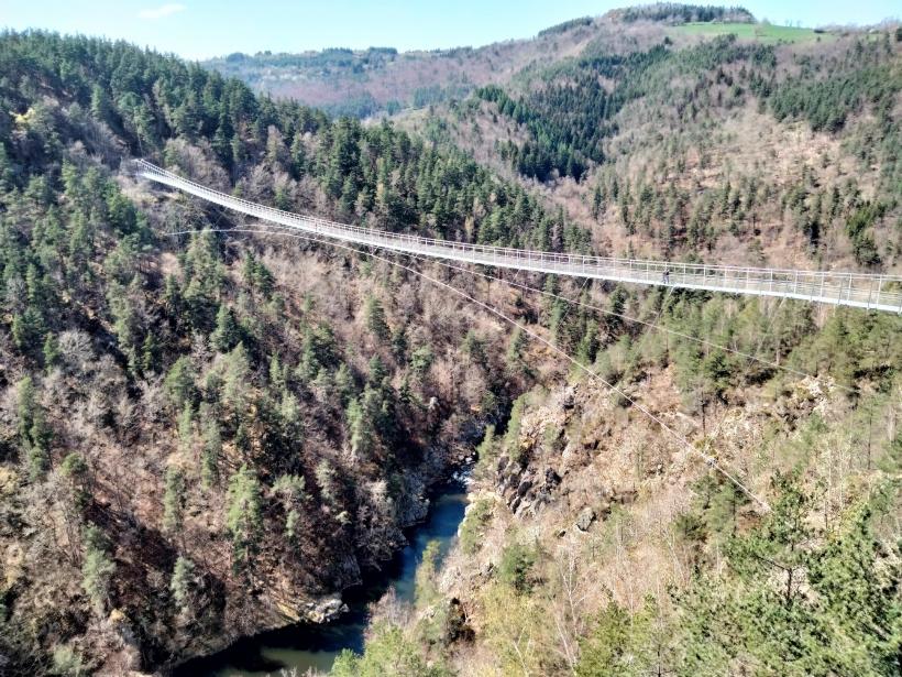 Ouverture ce vendredi 15 avril de la passerelle des gorges du Lignon