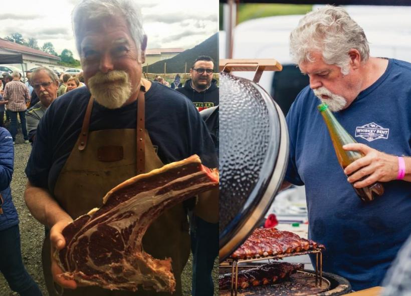 Mike Rich a remporté le titre de champion de France de Barbecue en 2022 (bœuf et agneau)