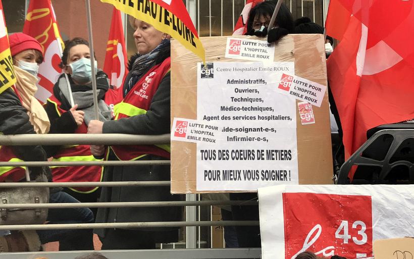 L'hôpital Emile-Roux souvent montré du doigt concernant son manque de personnels. 