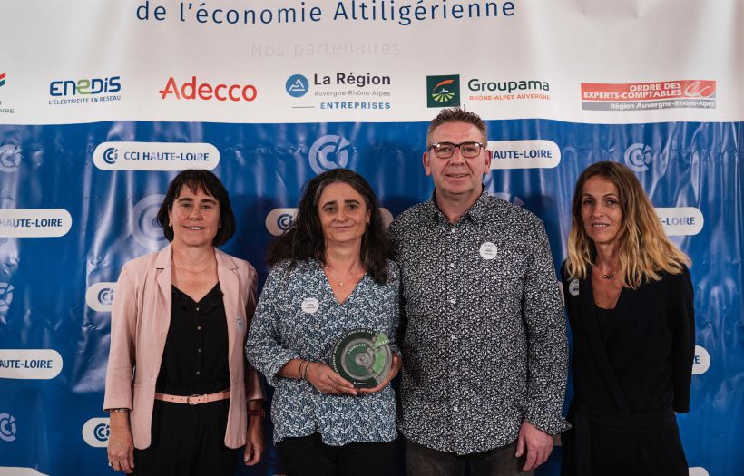 Le restaurant l'Ermitage à Espaly, gagnant du prix du développement durable/démarche RSE.