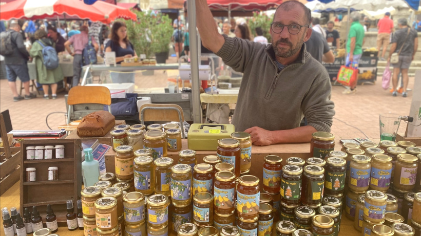 Stéphane Pays a observé une perte de 30 % cette saison