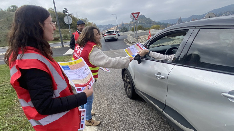 Près de 2 000 tracts ont été distribués