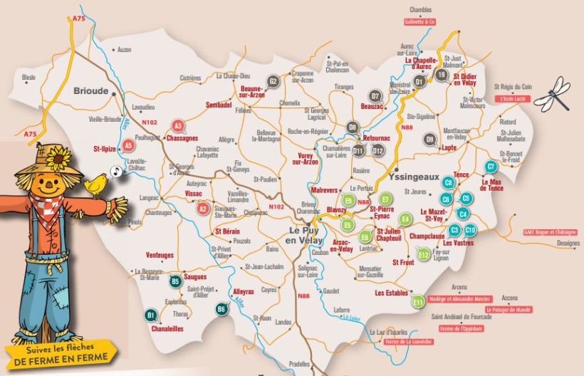 Des circuits aux quatre coins du territoire altiligérien