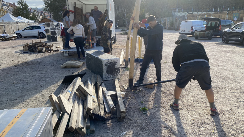 Même activité chez les Archers du Velay