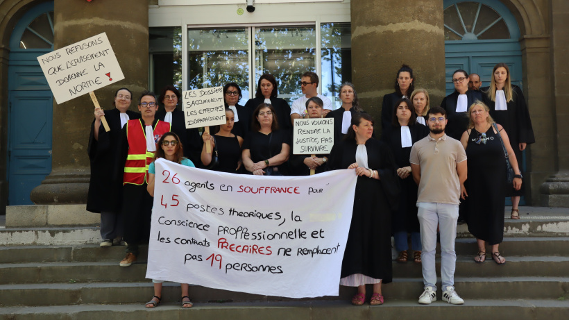 Une vingtaine de personnes étaient mobilisées
