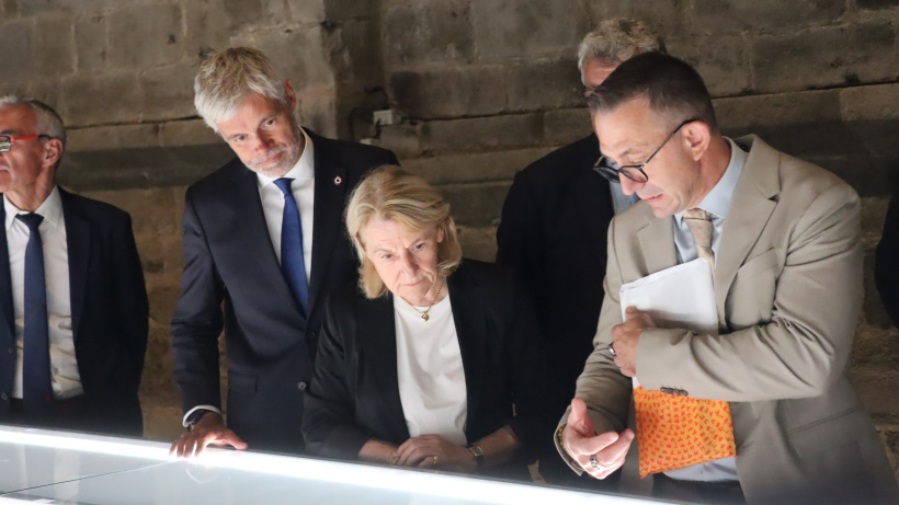 Visite du cloître et de son exposition Wen Lù