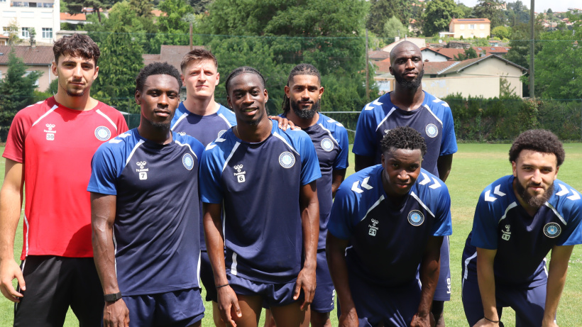 Les huit nouvelles recrues