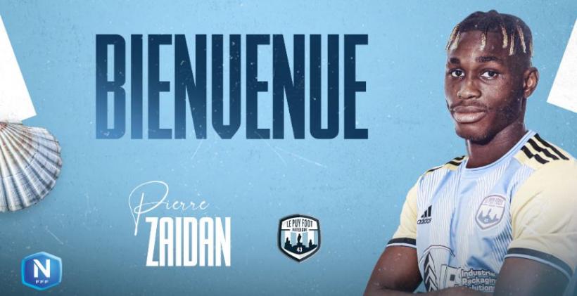 Pierre Zaidan est un défenseur Franco-Guinéen de 21 ans. 