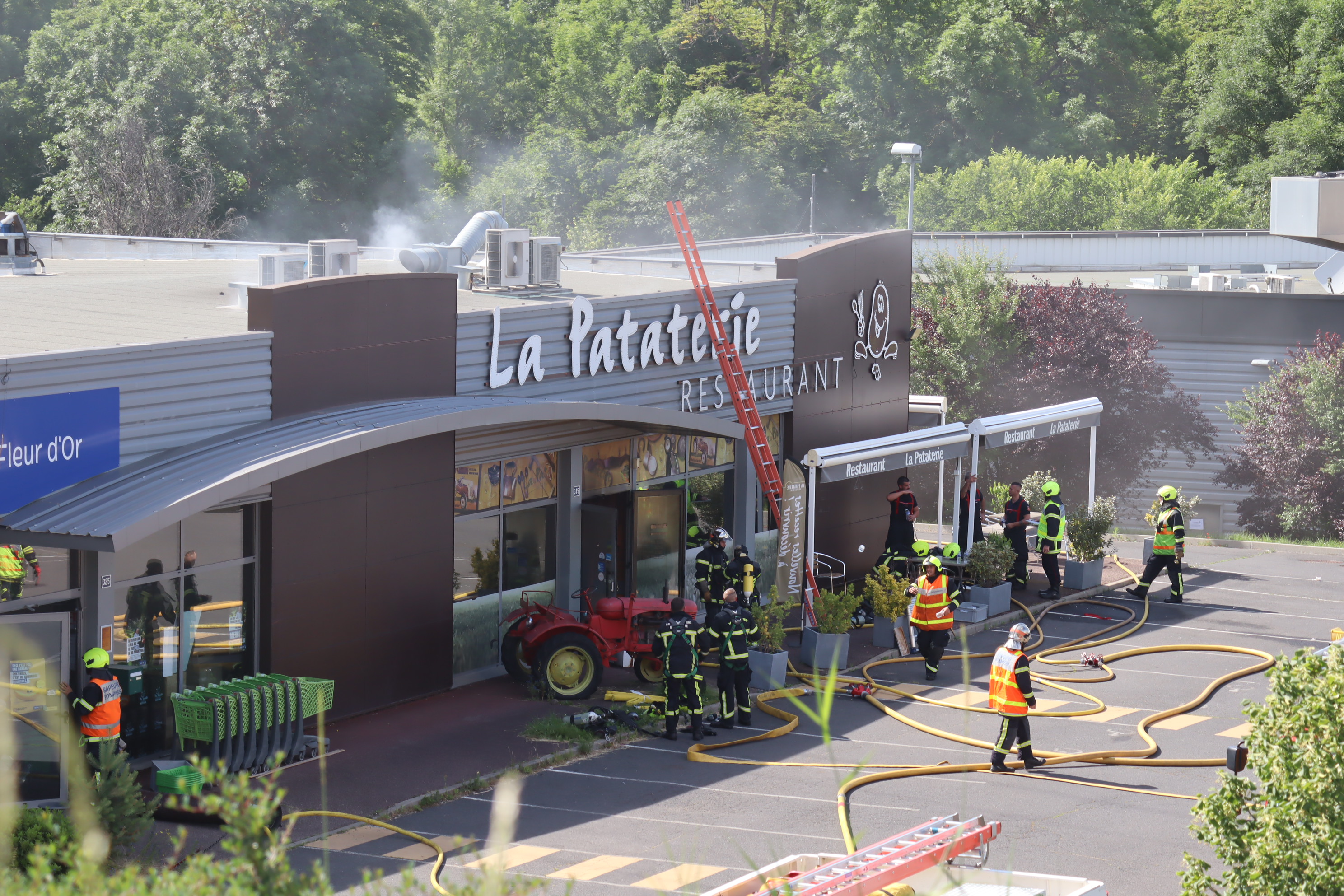 Vals-près-le-Puy : Le Biocoop a rouvert après l'incendie de La Pataterie