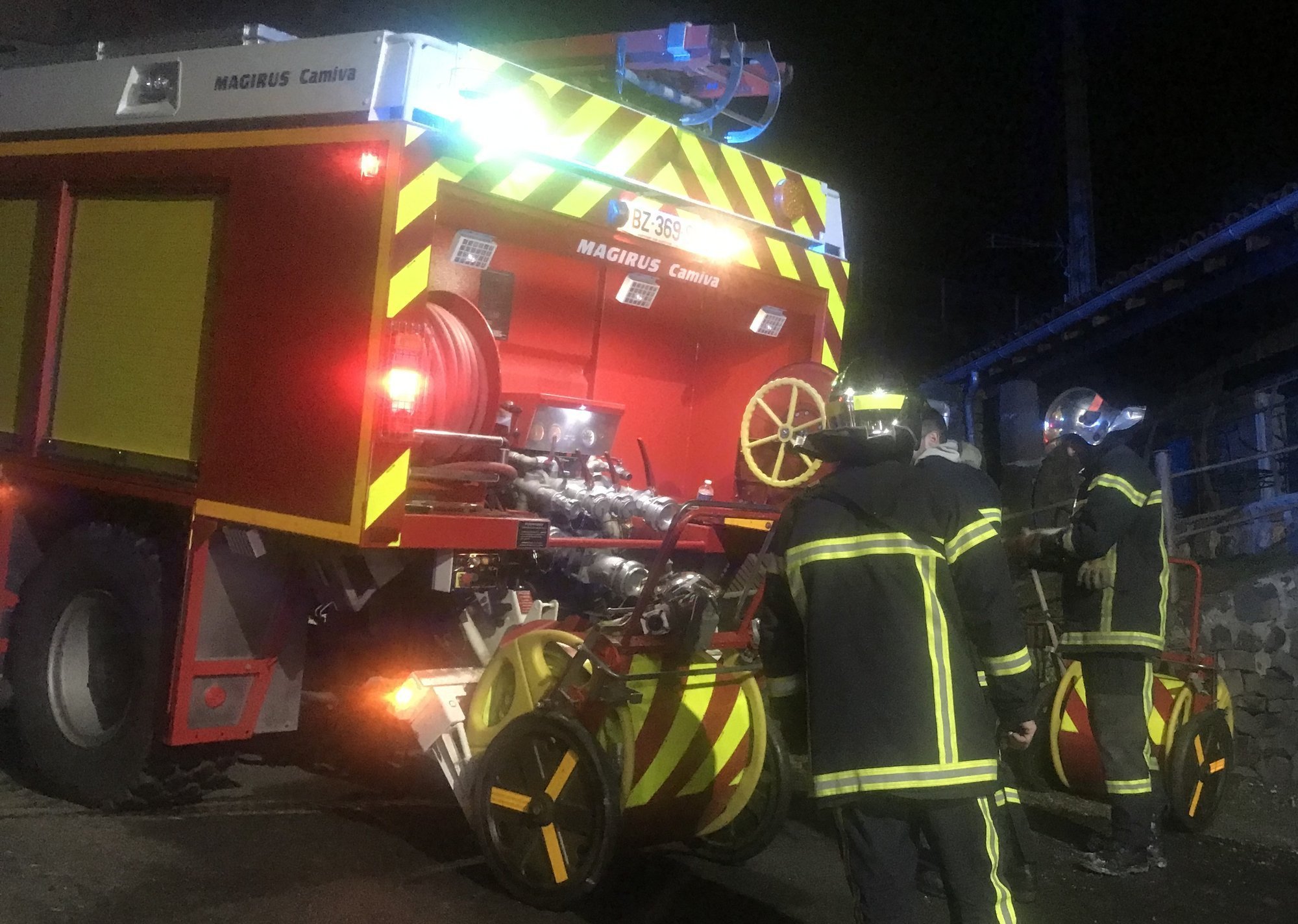 Un feu d'habitation mobilise plus de 20 sapeurs-pompiers à Araules