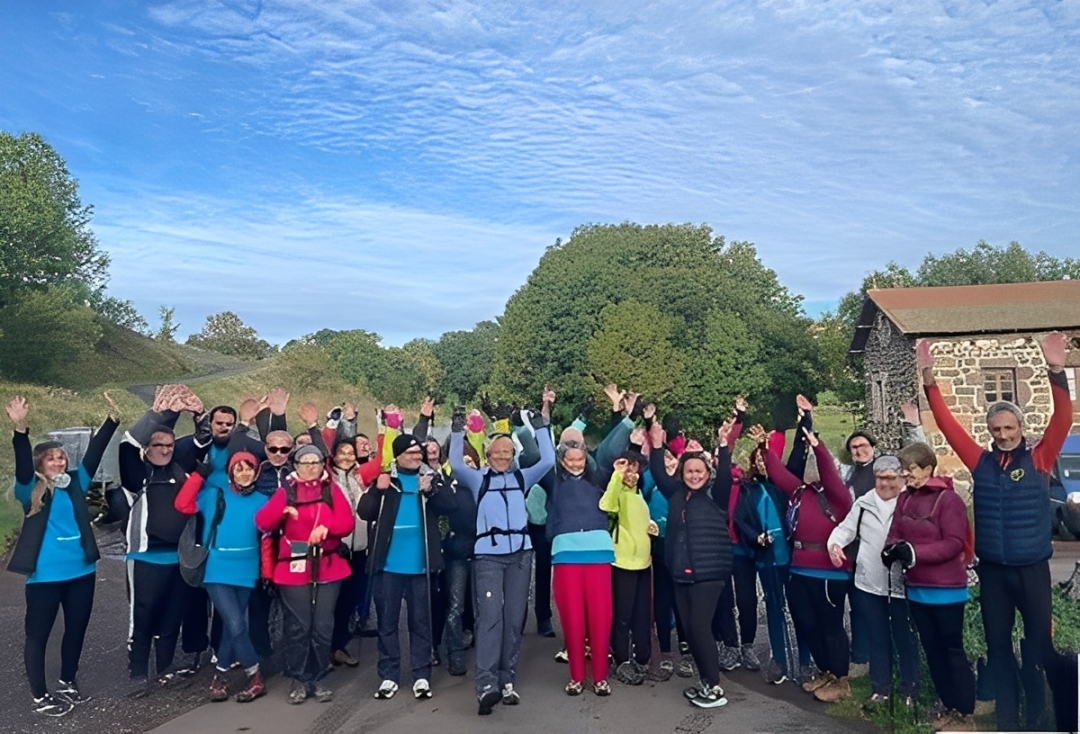 Au Puy-en-Velay, des patients du CH Emile-Roux relèvent le défi du GR 65